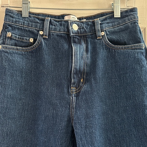 Favorite Cut Denim Dark Wash Classic Women’s 29 Slim Leg Straight Casual - Picture 6 of 13